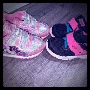 Minnie mouse light up/Nike toddler shoes